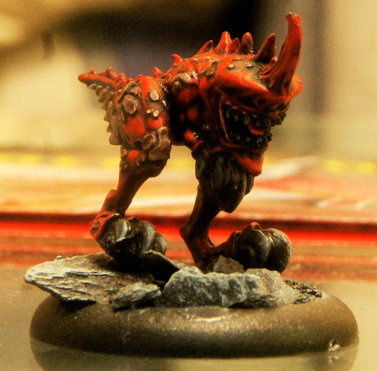 Hordes Legion Of Everblight Lesser Warbeast Red Shredder